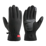 Maxbell Bike Cycling Gloves Full Finger Touch Screen Men/Women Thick Warm XL Black 1 - Aladdin Shoppers