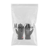 Maxbell Bike Cycling Gloves Full Finger Touch Screen Men/Women Thick Warm XL Black 1 - Aladdin Shoppers