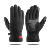 Maxbell Bike Cycling Gloves Full Finger Touch Screen Men/Women Thick Warm XL Black 1 - Aladdin Shoppers