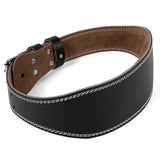 Maxbell 1x PU Leather Weight Lifting Belt Black Training Gym Body Building Men Women XL 130cm - Aladdin Shoppers