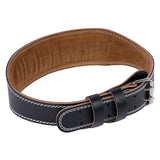 Maxbell 1x PU Leather Weight Lifting Belt Black Training Gym Body Building Men Women XL 130cm - Aladdin Shoppers