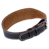 Maxbell 1x PU Leather Weight Lifting Belt Black Training Gym Body Building Men Women XL 130cm - Aladdin Shoppers