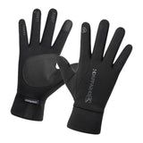 Maxbell Full Finger Gloves Non-Slip Waterproof Thermal Winter Cycling Black L - Aladdin Shoppers
