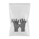 Maxbell Full Finger Gloves Non-Slip Waterproof Thermal Winter Cycling Black L - Aladdin Shoppers