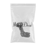 Maxbell Aluminium Alloy Bicycle Stem Handlebar Accessories Riser for Track Bike MTB black 31.8X125mm - Aladdin Shoppers
