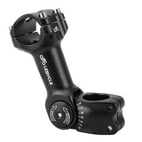 Maxbell Aluminium Alloy Bicycle Stem Handlebar Accessories Riser for Track Bike MTB black 31.8X125mm - Aladdin Shoppers