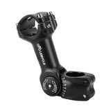Maxbell Aluminium Alloy Bicycle Stem Handlebar Accessories Riser for Track Bike MTB black 31.8X125mm - Aladdin Shoppers