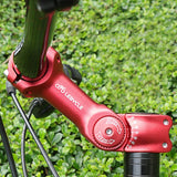 Maxbell Aluminium Alloy Bicycle Stem Handlebar Accessories Riser for Track Bike MTB black 31.8X125mm - Aladdin Shoppers