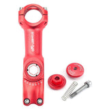 Maxbell Aluminium Alloy Bicycle Stem Handlebar Accessories Riser for Track Bike MTB black 31.8X125mm - Aladdin Shoppers