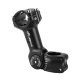 Maxbell Aluminium Alloy Bicycle Stem Handlebar Accessories Riser for Track Bike MTB black 31.8X125mm - Aladdin Shoppers