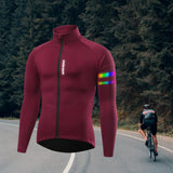 Maxbell Cycling Jacket Warm Full Sleeve Bicycle Rides Sports MTB Coat Red M - Aladdin Shoppers