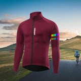 Maxbell Cycling Jacket Warm Full Sleeve Bicycle Rides Sports MTB Coat Red M - Aladdin Shoppers