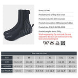 Maxbell Cycling Boots Shoe Cover Warmer Footwear Booties Rain for Climbing Fishing Highway Style XXXL - Aladdin Shoppers