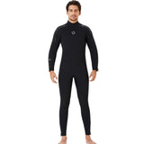 Maxbell Diving Wetsuit Full Length Surf Diving Suit Swimsuit Men Black XL - Aladdin Shoppers