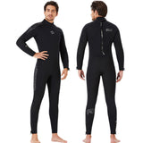 Maxbell Diving Wetsuit Full Length Surf Diving Suit Swimsuit Men Black XL - Aladdin Shoppers