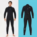 Maxbell Diving Wetsuit Full Length Surf Diving Suit Swimsuit Men Black XL - Aladdin Shoppers