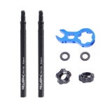 Maxbell Aluminum AlloyBicycle Air Nozzle Valve Extender Accessories for Outdoors Detachable 80mm - Aladdin Shoppers