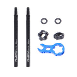 Maxbell Aluminum AlloyBicycle Air Nozzle Valve Extender Accessories for Outdoors Detachable 80mm - Aladdin Shoppers