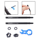 Maxbell Aluminum AlloyBicycle Air Nozzle Valve Extender Accessories for Outdoors Detachable 80mm - Aladdin Shoppers