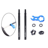 Maxbell Aluminum AlloyBicycle Air Nozzle Valve Extender Accessories for Outdoors Detachable 80mm - Aladdin Shoppers