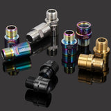 Maxbell 1 Pair Left Right Bike Pedal Extender Pedal Spacers Adapter Colorful 20mm - Aladdin Shoppers