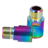 Maxbell 1 Pair Left Right Bike Pedal Extender Pedal Spacers Adapter Colorful 20mm - Aladdin Shoppers
