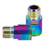 Maxbell 1 Pair Left Right Bike Pedal Extender Pedal Spacers Adapter Colorful 20mm - Aladdin Shoppers