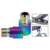 Maxbell 1 Pair Left Right Bike Pedal Extender Pedal Spacers Adapter Colorful 20mm - Aladdin Shoppers
