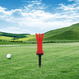 Maxbell Golf Tees Rubber with Good Elasticity for Golfer Equipment Gift red - Aladdin Shoppers