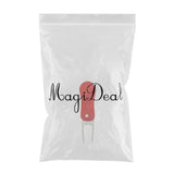 Maxbell Portable Golf Divot Tool Golf Ball Mark Pitch Cleaner Repairer Fork Red - Aladdin Shoppers