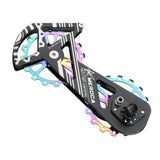 Maxbell Bike Rear Derailleur Road Bike 16T Cycling Bicycle Derailleur for Road Bike 8800RD Colorful - Aladdin Shoppers