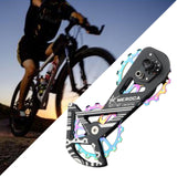 Maxbell Bike Rear Derailleur Road Bike 16T Cycling Bicycle Derailleur for Road Bike 8800RD Colorful - Aladdin Shoppers