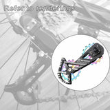 Maxbell Bike Rear Derailleur Road Bike 16T Cycling Bicycle Derailleur for Road Bike 8800RD Colorful - Aladdin Shoppers