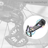 Maxbell Bike Rear Derailleur Road Bike 16T Cycling Bicycle Derailleur for Road Bike 8800RD Colorful - Aladdin Shoppers