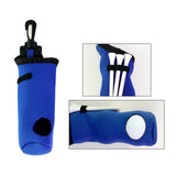 Maxbell Golf Ball Carry Bag with Hook for 3 Golf Ball 3 Tees Waist Pouch Blue Bag - Aladdin Shoppers