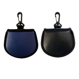 Maxbell 2xProtable Towel Cloth Lined Pocket Golf Ball Cleaner Washer Pouch Black