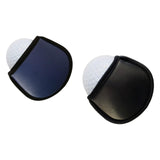 Maxbell 2xProtable Towel Cloth Lined Pocket Golf Ball Cleaner Washer Pouch Black