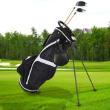 Maxbell 2xProtable Towel Cloth Lined Pocket Golf Ball Cleaner Washer Pouch Black