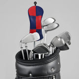 Maxbell 3Pieces Golf Wood Headcover Driver Hybrid Fairway Head Covers Guard Sleeve Red Blue - Aladdin Shoppers