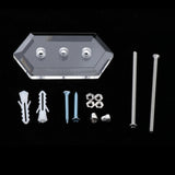Maxbell Skateboard Wall Mount Skate Board Hanger Longboard Ski Snowboard Surf Board Clear 2PCS - Aladdin Shoppers