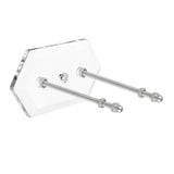 Maxbell Skateboard Wall Mount Skate Board Hanger Longboard Ski Snowboard Surf Board Clear 1PC - Aladdin Shoppers