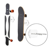 Maxbell Skateboard Wall Mount Skate Board Hanger Longboard Ski Snowboard Surf Board Clear 1PC - Aladdin Shoppers