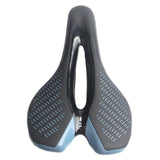Maxbell Comfort Bike Saddle Bicycle Seat Seat Padded for Road Bike Indoor black blue - Aladdin Shoppers