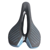 Maxbell Comfort Bike Saddle Bicycle Seat Seat Padded for Road Bike Indoor black blue - Aladdin Shoppers