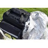 Maxbell Bicycle Trunk Rear Rack Bag Bike Pannier Cycling Gear for Mountain Bike Black - Aladdin Shoppers