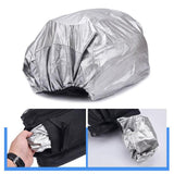 Maxbell Bicycle Trunk Rear Rack Bag Bike Pannier Cycling Gear for Mountain Bike Black - Aladdin Shoppers