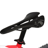 Maxbell Comfort Bike Saddle Bicycle Seat Hollow Cushion for BMX Unisex black - Aladdin Shoppers