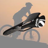Maxbell Comfort Bike Saddle Bicycle Seat Hollow Cushion for BMX Unisex black white - Aladdin Shoppers