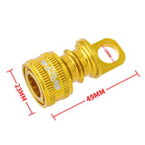 Maxbell Quick Release Pedal Holder Mounting Seat Fast for Foldable Bike Gold - Aladdin Shoppers