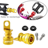 Maxbell Quick Release Pedal Holder Mounting Seat Fast for Foldable Bike Gold - Aladdin Shoppers